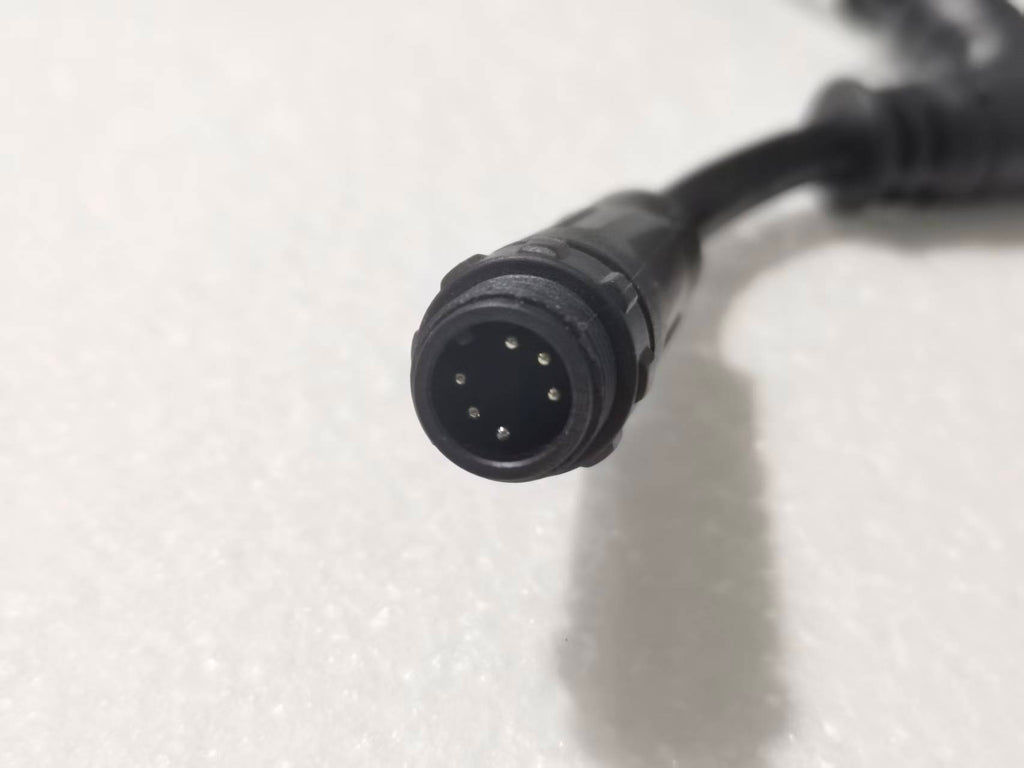 Power supply recharge three-way cable