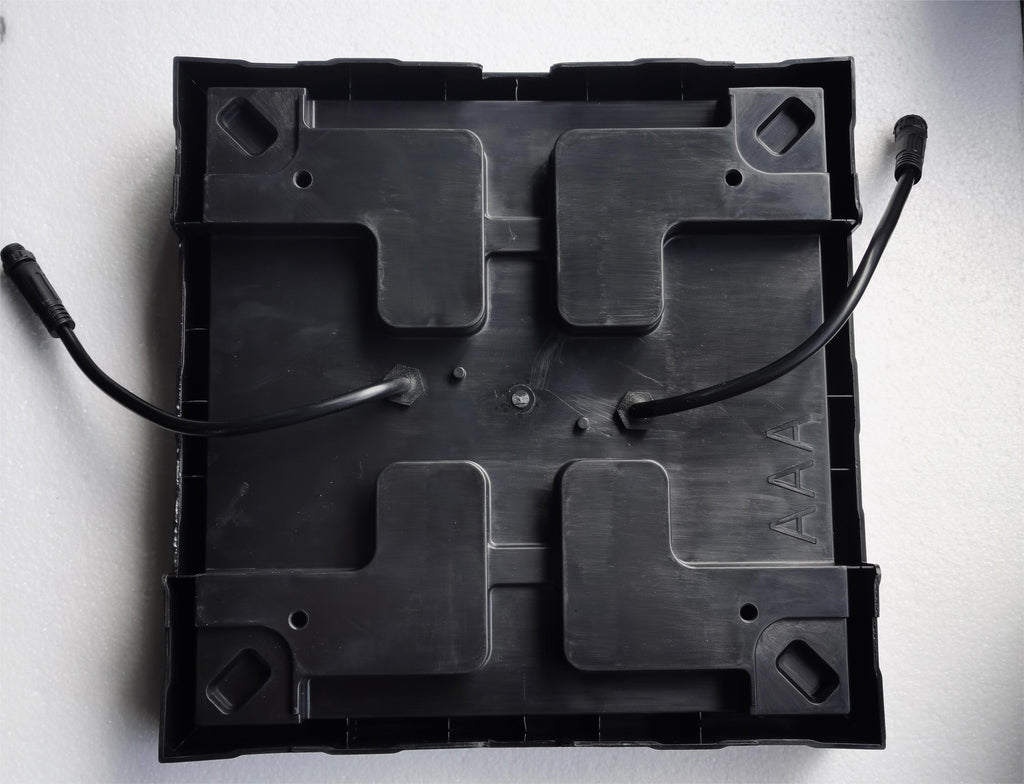 1-pixel LED grid floor lamp - RGB color temperature - 300x300x68MM in size - suitable for game control-Fast response speed - Stable quality