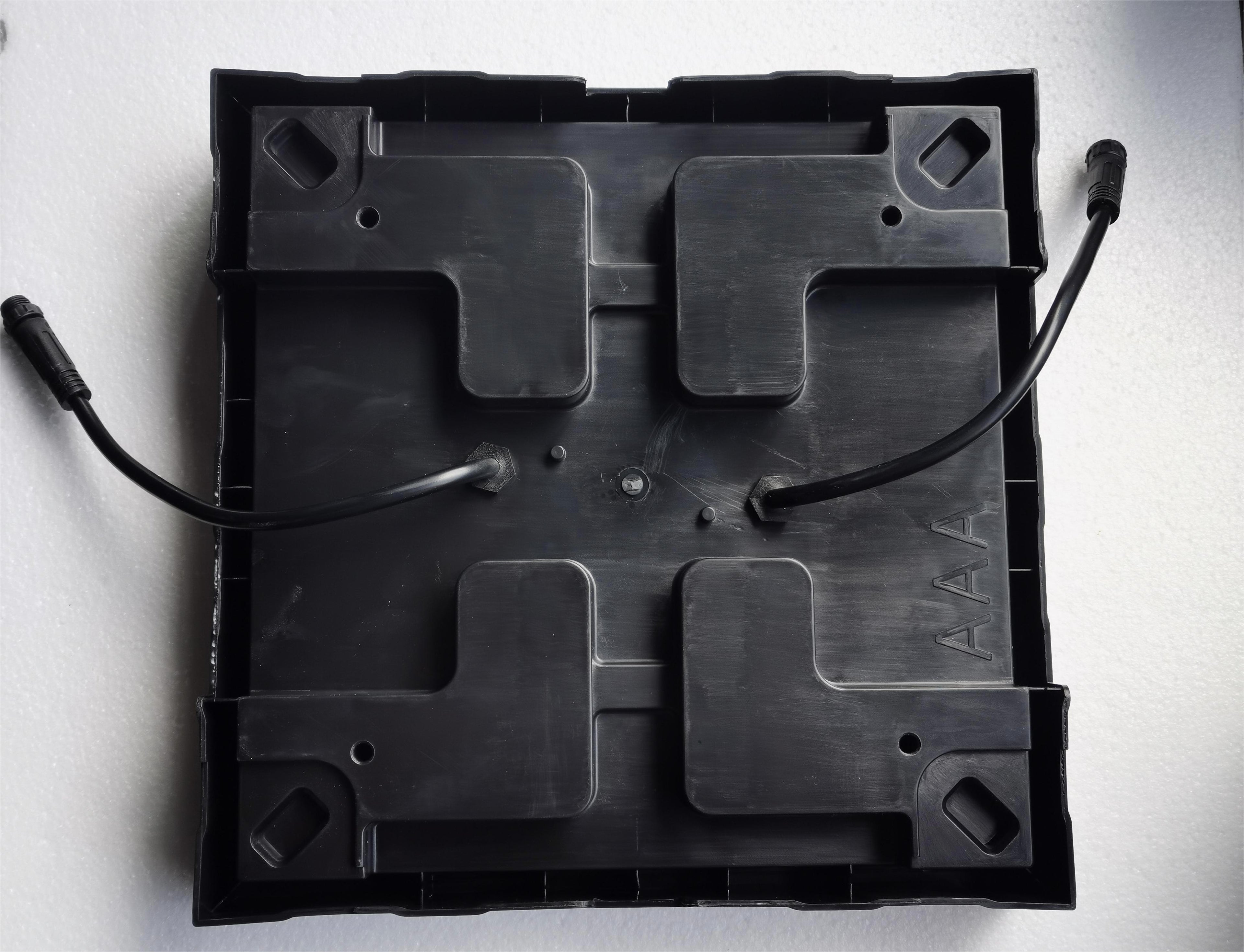 1-pixel LED grid floor lamp - RGB color temperature - 300x300x68MM in size - suitable for game control-Fast response speed - Stable quality