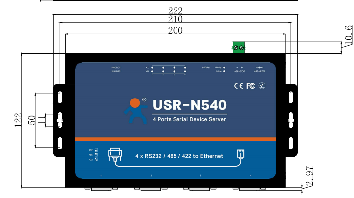 Linked main control controller