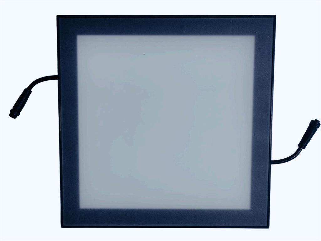 1-pixel LED grid floor lamp - RGB color temperature - 300x300x68MM in size - suitable for game control-Fast response speed - Stable quality